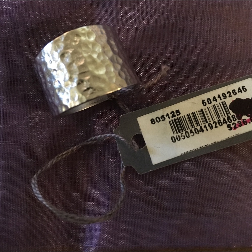 Jennifer Fisher Cigar Band Ring; size 8+